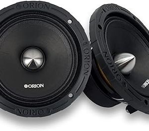 ORION XTR XTX654 High Efficiency 6.5" Mid-Range Bullet Loudspeakers