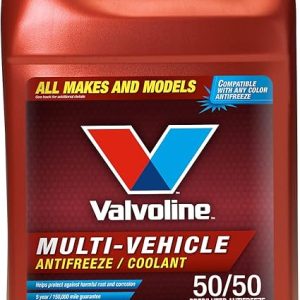 Roll over image to zoom in Valvoline Multi-Vehicle 50/50 Ready-to-Use Antifreeze/Coolant 1 GA