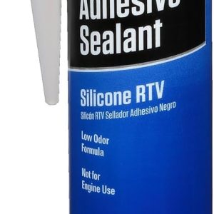 Permatex 81173 Black Silicone Adhesive Sealant, 12.9 oz