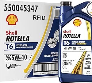 Shell Rotella Motor Oil, 1 Gallon (3 Pack)