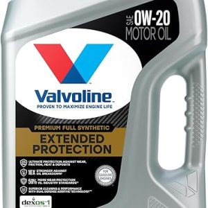 Valvoline Extended Protection Full Synthetic Motor Oil SAE 0W-20 5 Quart