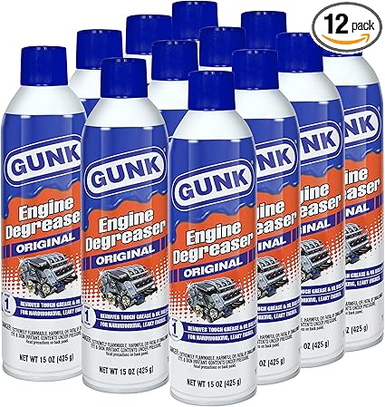 GUNK Original Engine Cleaner & Degreaser (EB1) - 17 oz. (Case of 12)