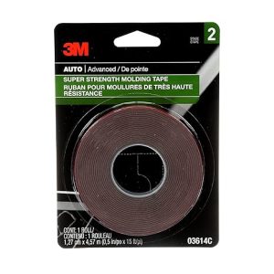 3M Super-Strength Molding Tape 1/2 in x 15 ft