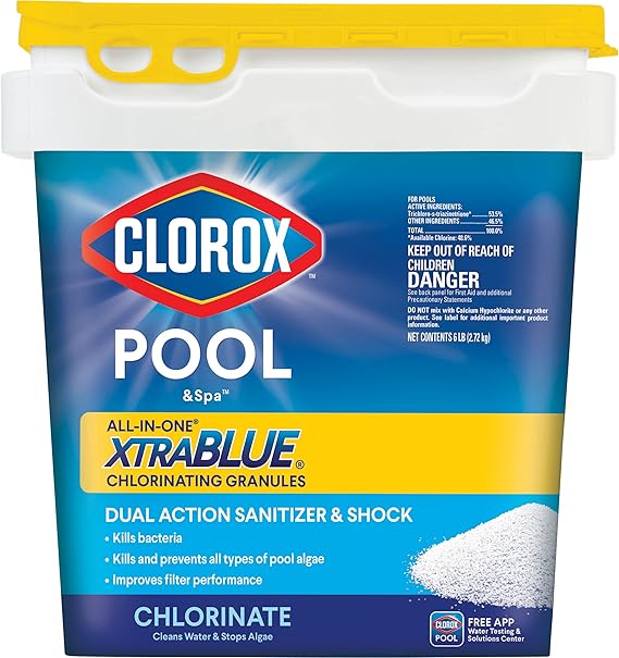 CLOROX Pool&Spa All-in-One XtraBlue Chlorinating Granules
