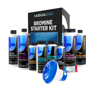 Aquadoc Bromine Hot Tub Starter Kit for Spas (Bromine Hot Tub Starter Kit)