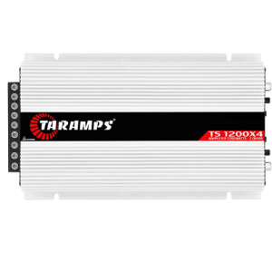 Taramps TS 1200x4 Amplifier Car Audio 1200W RMS 2 Ohms 4 Channels 2 Bridged Channels